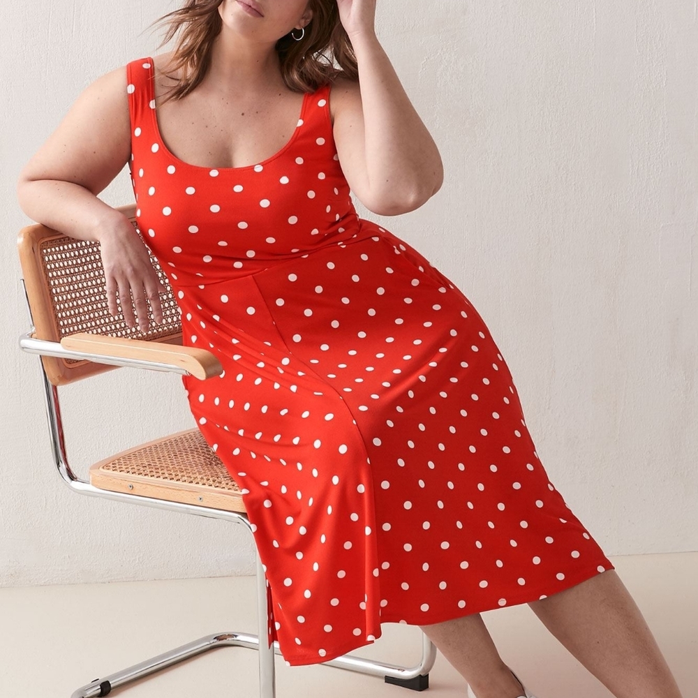 Additionelle Polka Dot Dress - 3X NWT
